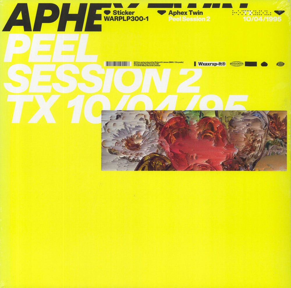 Aphex Twin Peel Session 2 TX 10/04/95 - Sealed UK 12" vinyl single (12 inch record / Maxi-single) WARPLP300-1