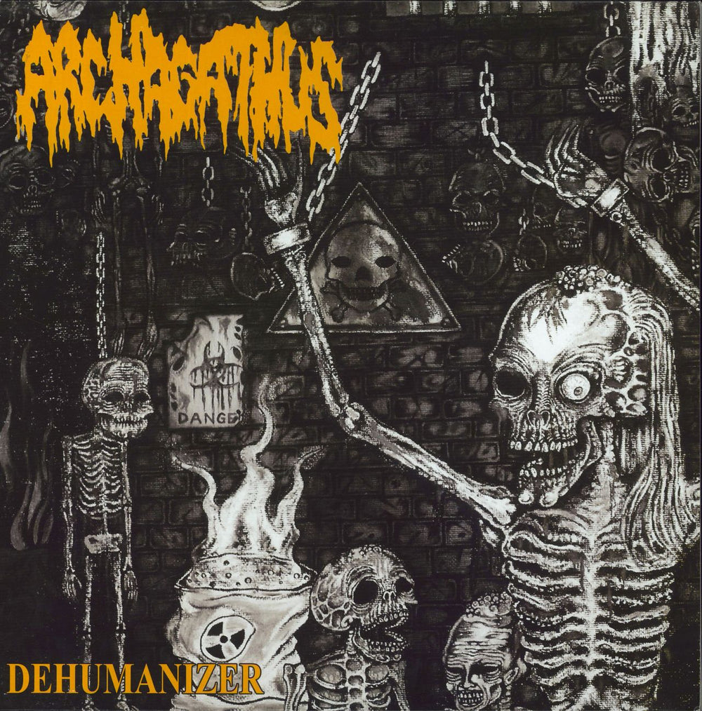 Archagathus Dehumanizer German vinyl LP album (LP record) RSR147