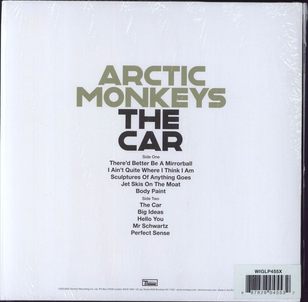 Arctic Monkeys The Car - Custard Vinyl Edition - Shrink UK vinyl LP album (LP record) 887828045532