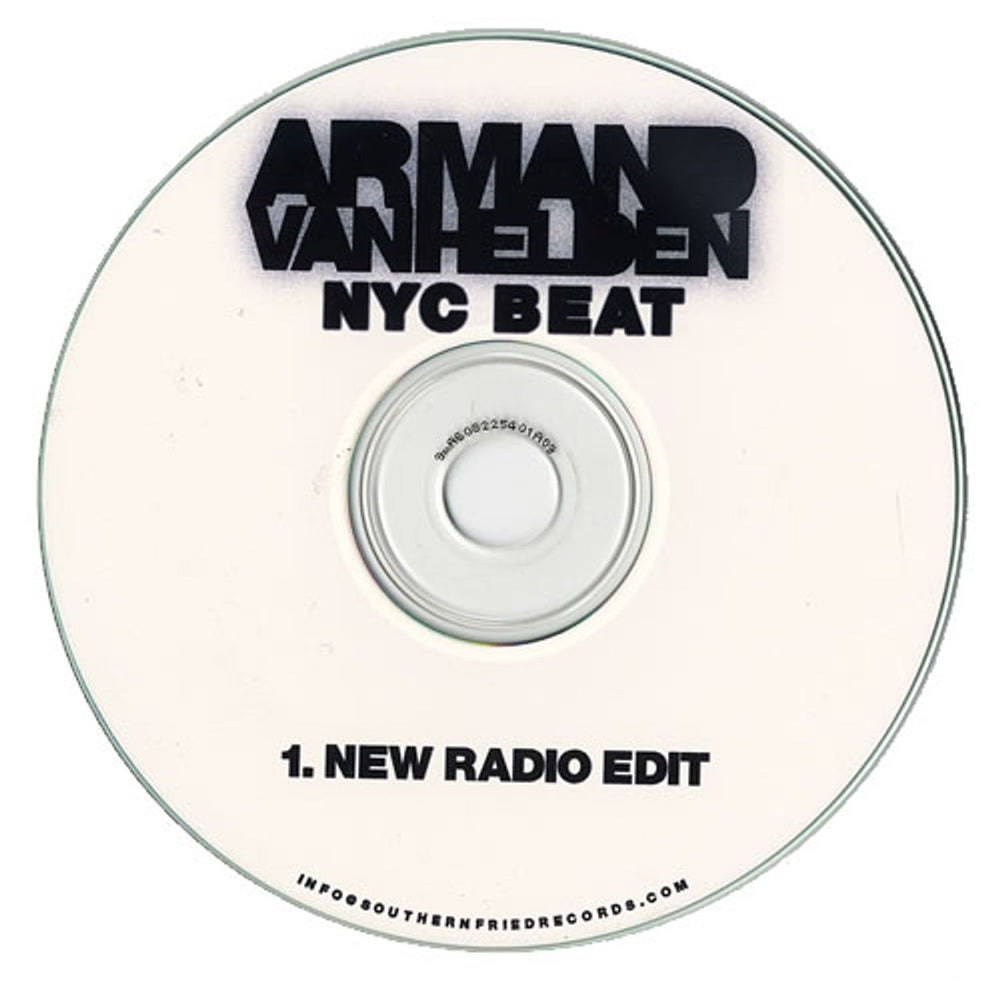 Armand Van Helden NYC Beat UK Promo CD-R acetate CD-R ACETATE