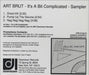 Art Brut It's A Bit Complicated Sampler US CD single (CD5 / 5") CD-R ACETATE