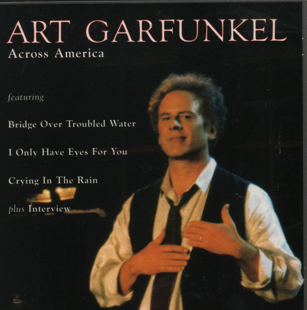 Art Garfunkel Across America UK Promo CD single (CD5 / 5") ARTCDJ96