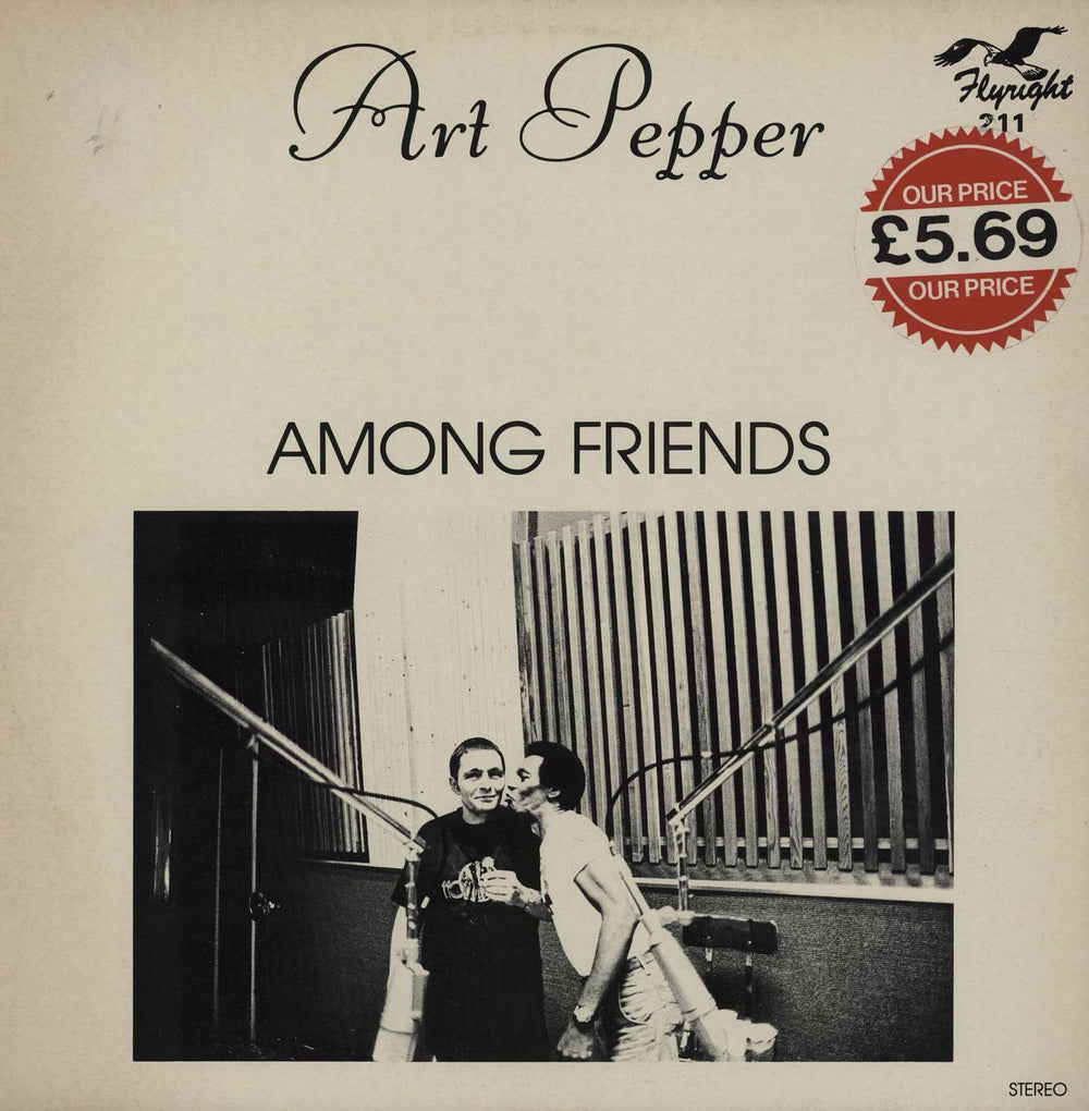 Art Pepper Among Friends UK vinyl LP album (LP record) FLY211