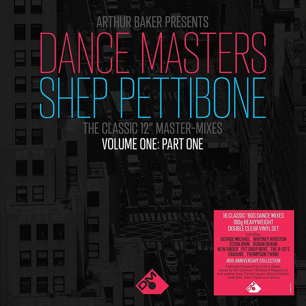 Arthur Baker Dance Masters - Shep Pettibone Volume One: Part One - Clear Vinyl - Sealed UK 2-LP vinyl record set (Double LP Album) ABK2LDA777165