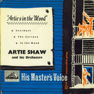 Artie Shaw Artie's In The Mood UK 7" vinyl single (7 inch record / 45) 7EG8140