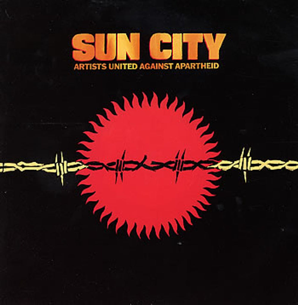 Artists United Against Aparthe Sun City + Sleeve UK 12" vinyl single (12 inch record / Maxi-single) 12MT7