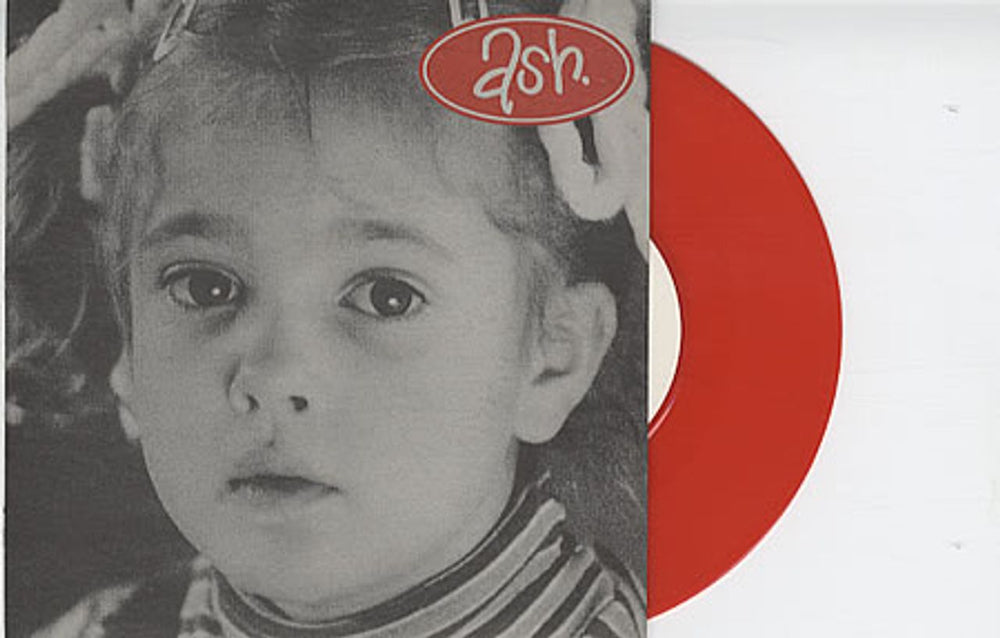 Ash Get Ready - Red Vinyl UK 7" vinyl single (7 inch record / 45) A-S07GE57004