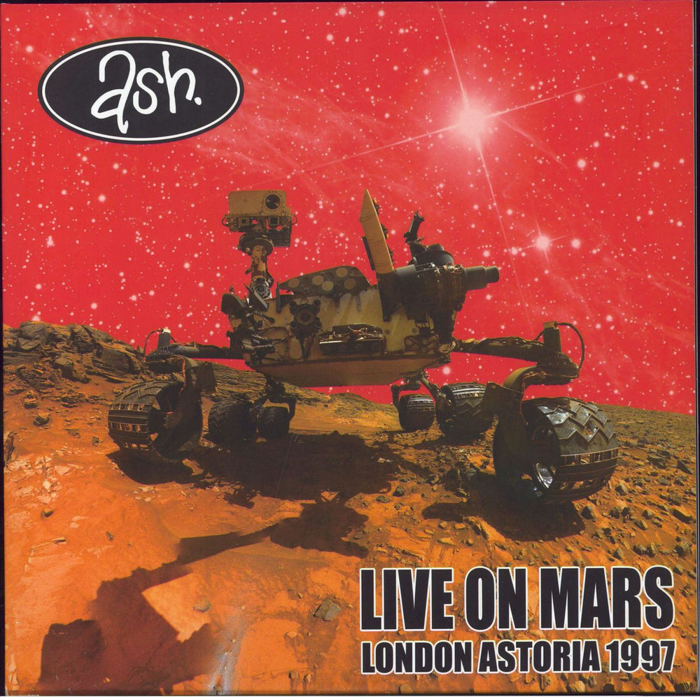 Ash Live On Mars: London Astoria 1997 - Red Vinyl + Numbered UK 2-LP vinyl record set (Double LP Album) ATOM063
