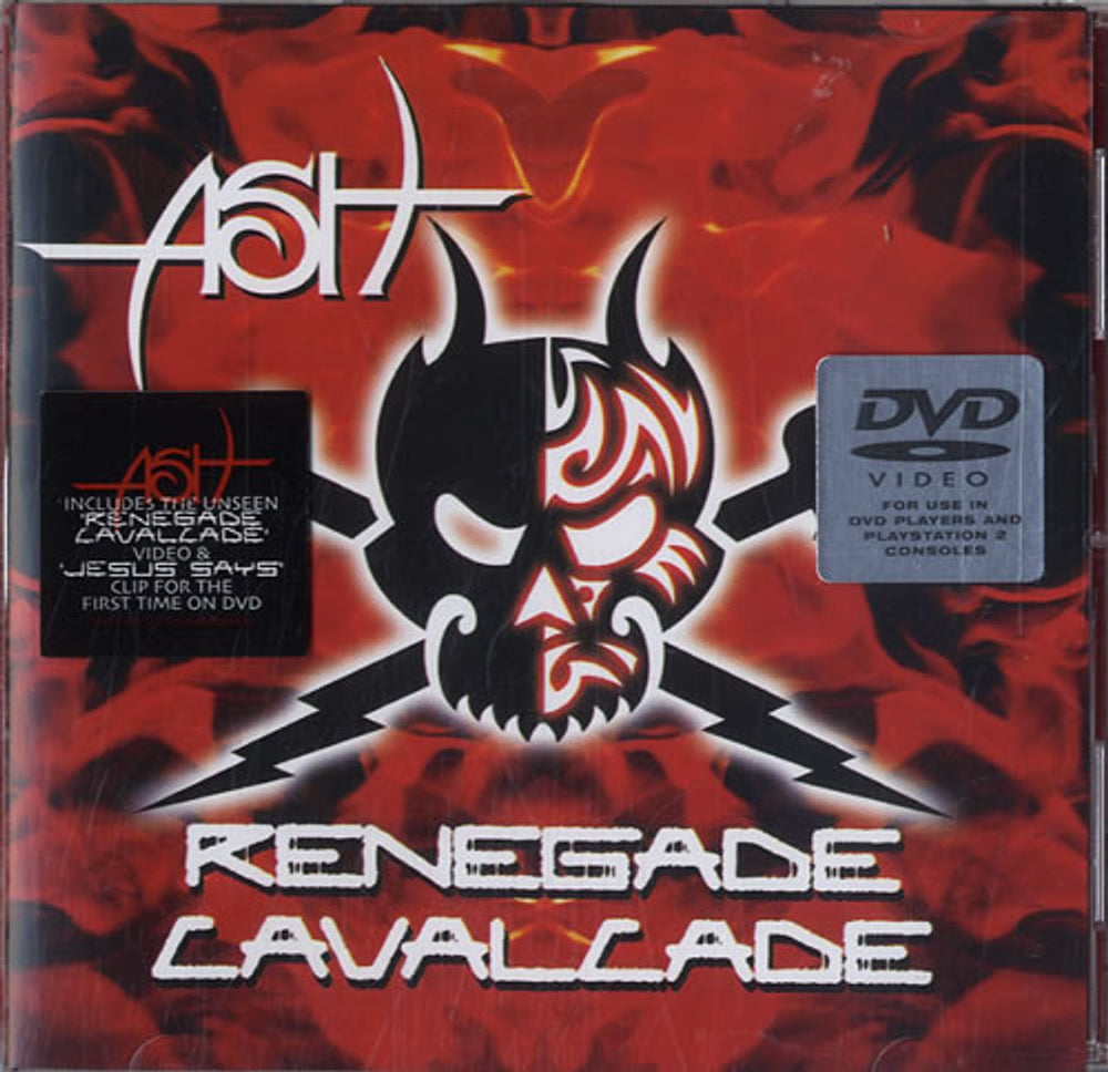 Ash Renegade Cavalcade UK CD/DVD single set ASH03CD/DVD