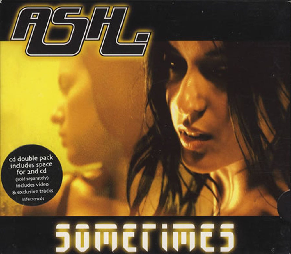 Ash Sometimes UK CD single (CD5 / 5") INFEC101CDS
