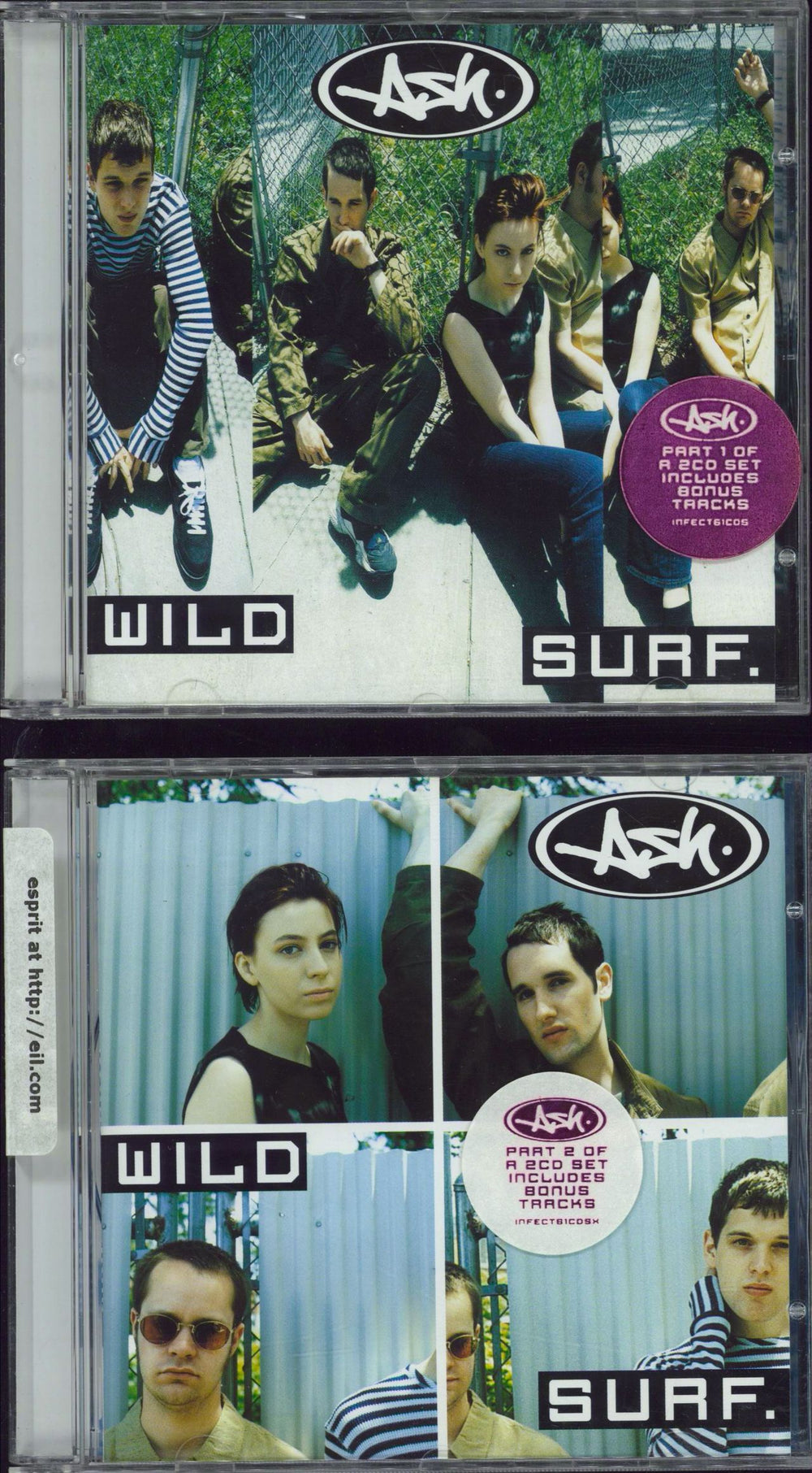 Ash Wild Surf - 2-CD Set UK 2-CD single set (Double CD single) INFECT61CDS/X