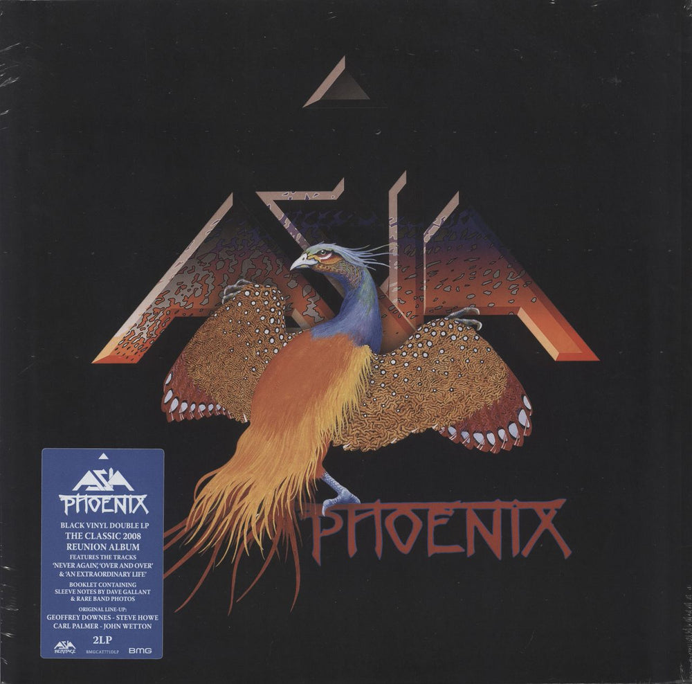 Asia Phoenix - Sealed UK 2-LP vinyl record set (Double LP Album) BMGCAT77IDLP,