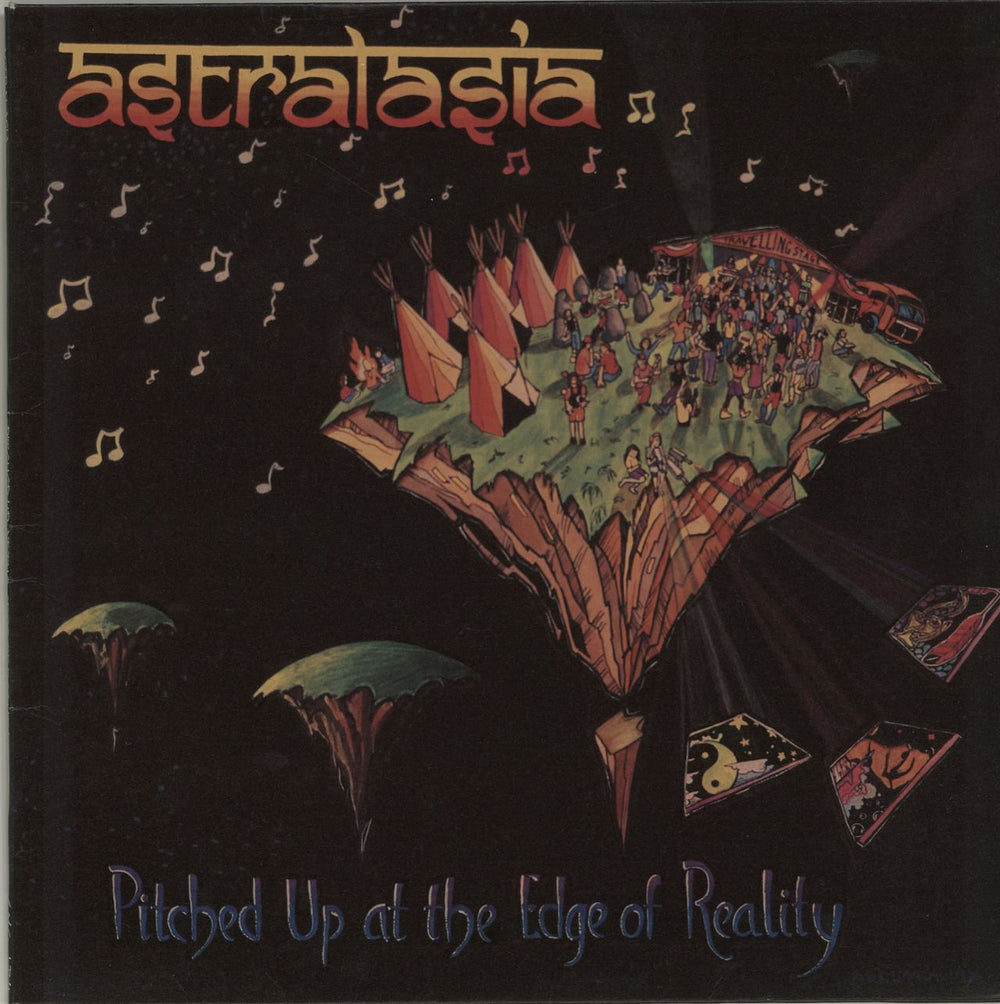 Astralasia Pitched Up At The Edge Of Reality UK 12" vinyl single (12 inch record / Maxi-single) EYELP04