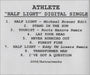 Athlete Half Light US Promo CD-R acetate CD-R ACETATE