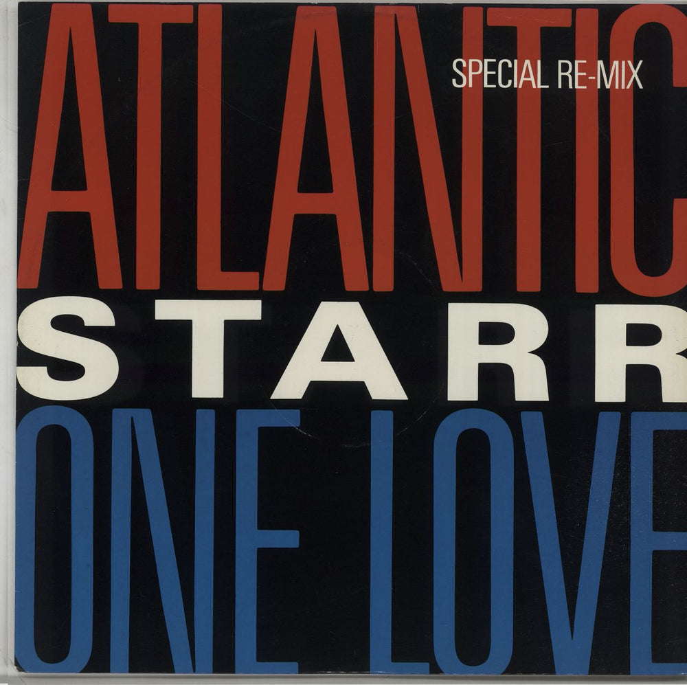 Atlantic Starr One Love UK 12" vinyl single (12 inch record / Maxi-single) AMY273