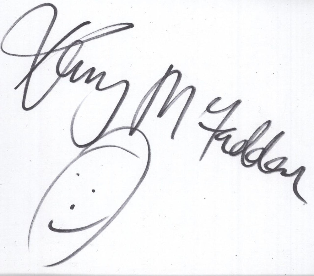 Atomic Kitten Kerry McFadden Autograph UK memorabilia AUTOGRAPH