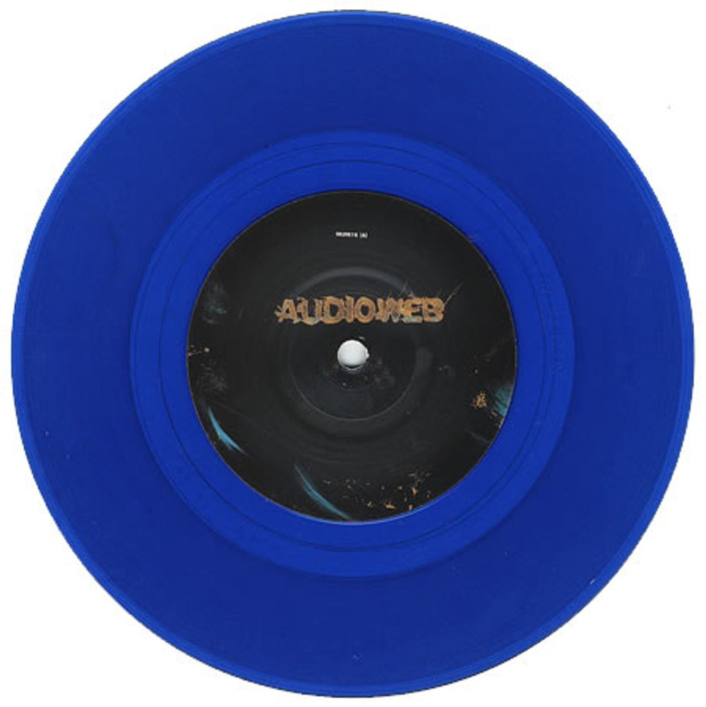 Audioweb Sleeper - Blue Vinyl + Poster Sleeve UK 7" vinyl single (7 inch record / 45) AUD07SL362574