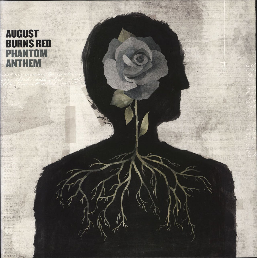 August Burns Red Phantom Anthem - Blue Marble Vinyl UK 2-LP vinyl record set (Double LP Album) FEAR0264