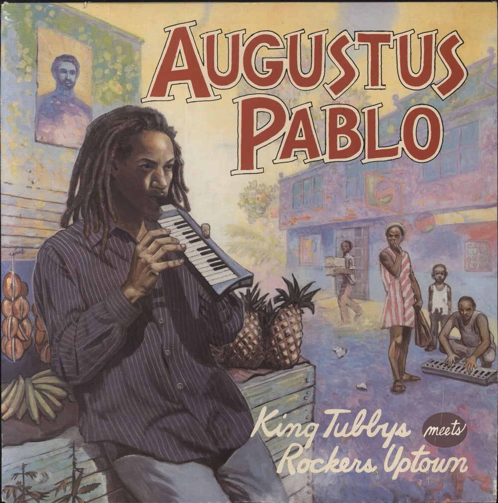 Augustus Pablo King Tubby Meets Rockers Uptown US vinyl LP album (LP record) PBL-1007