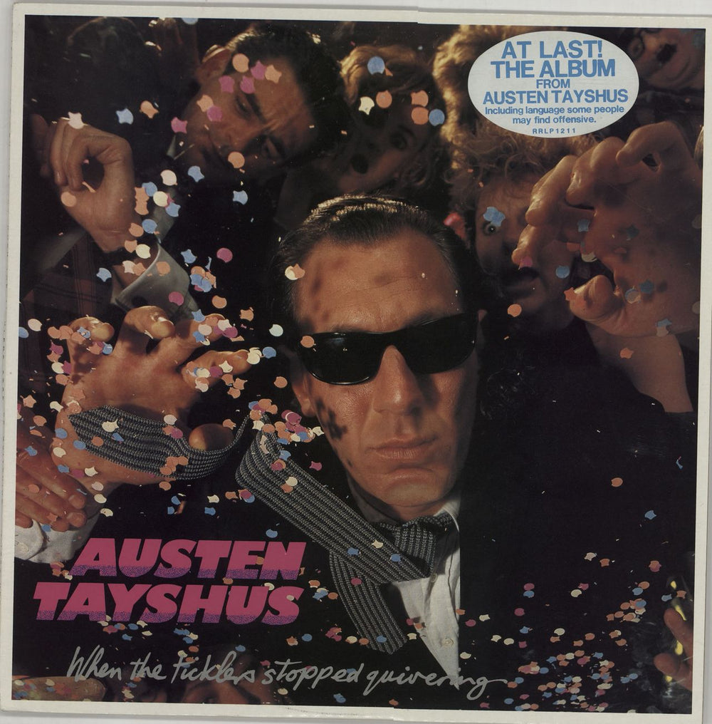 Austen Tayshus When The Ticklers Stopped Quivering Australian vinyl LP album (LP record) RRLP1211