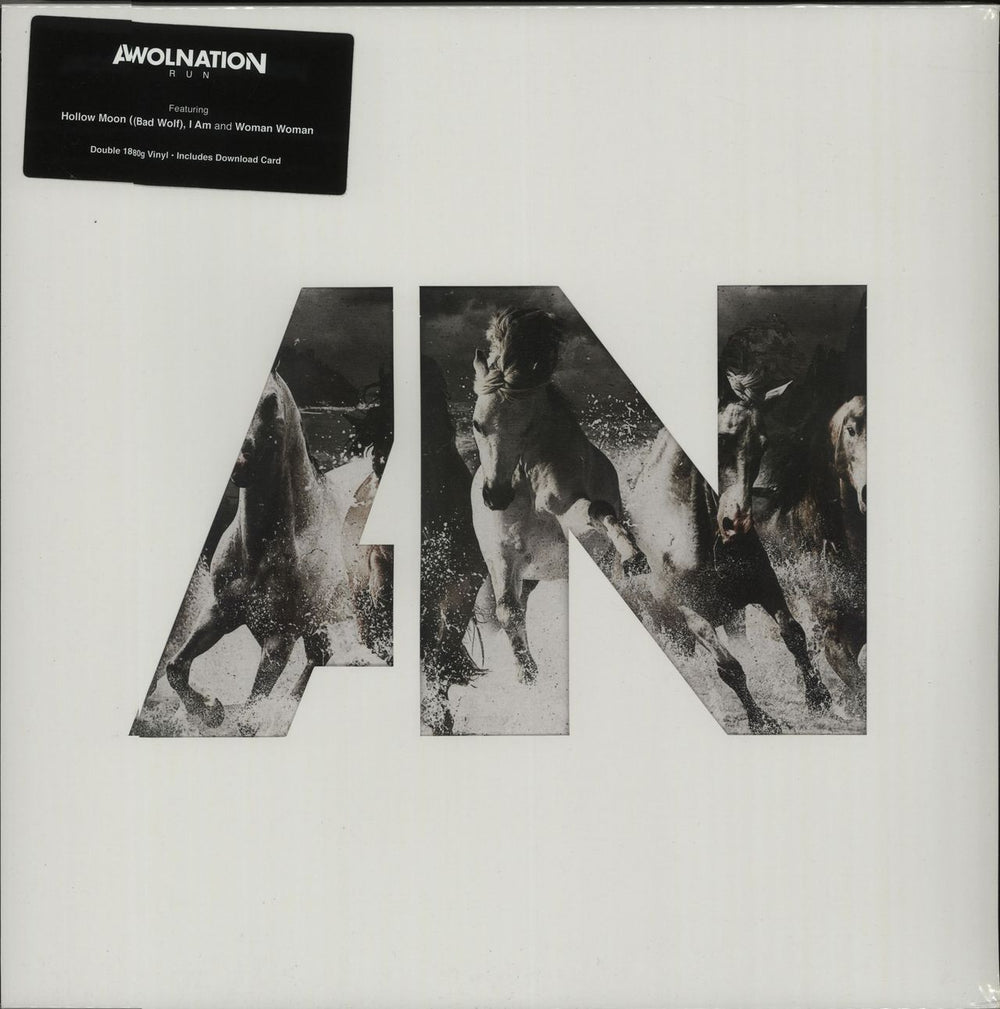 Awolnation Run - 180gram Vinyl + Sealed UK 2-LP vinyl record set (Double LP Album) RBR0416VL