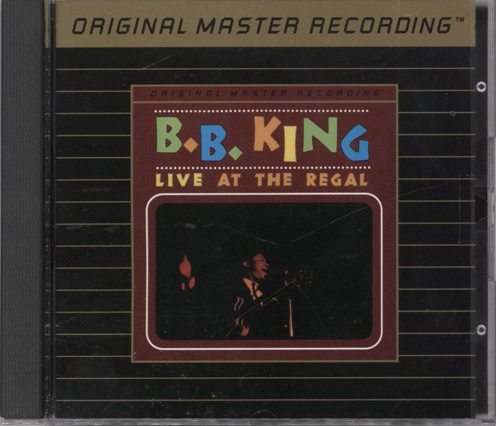 B B King Live At The Regal - Gold Disc US CD album (CDLP) UDCD548