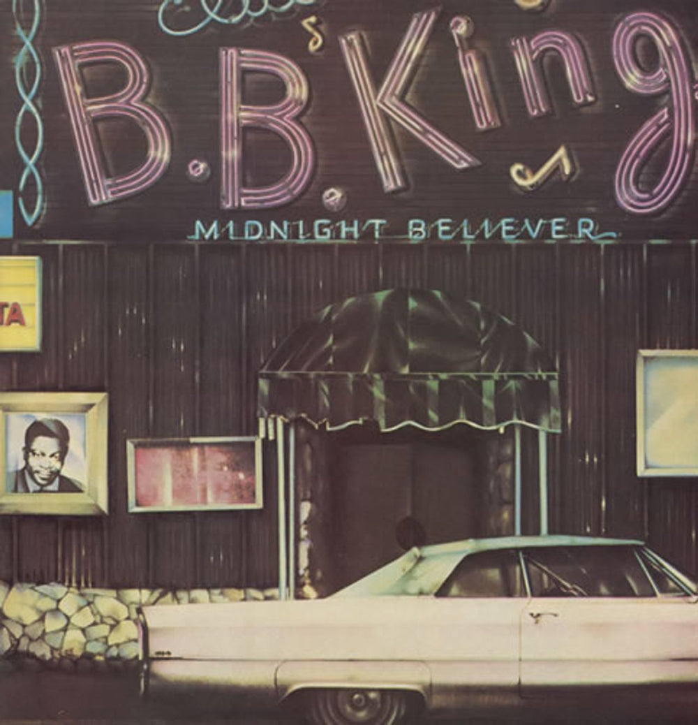 B B King Midnight Believer UK vinyl LP album (LP record) MCL1802