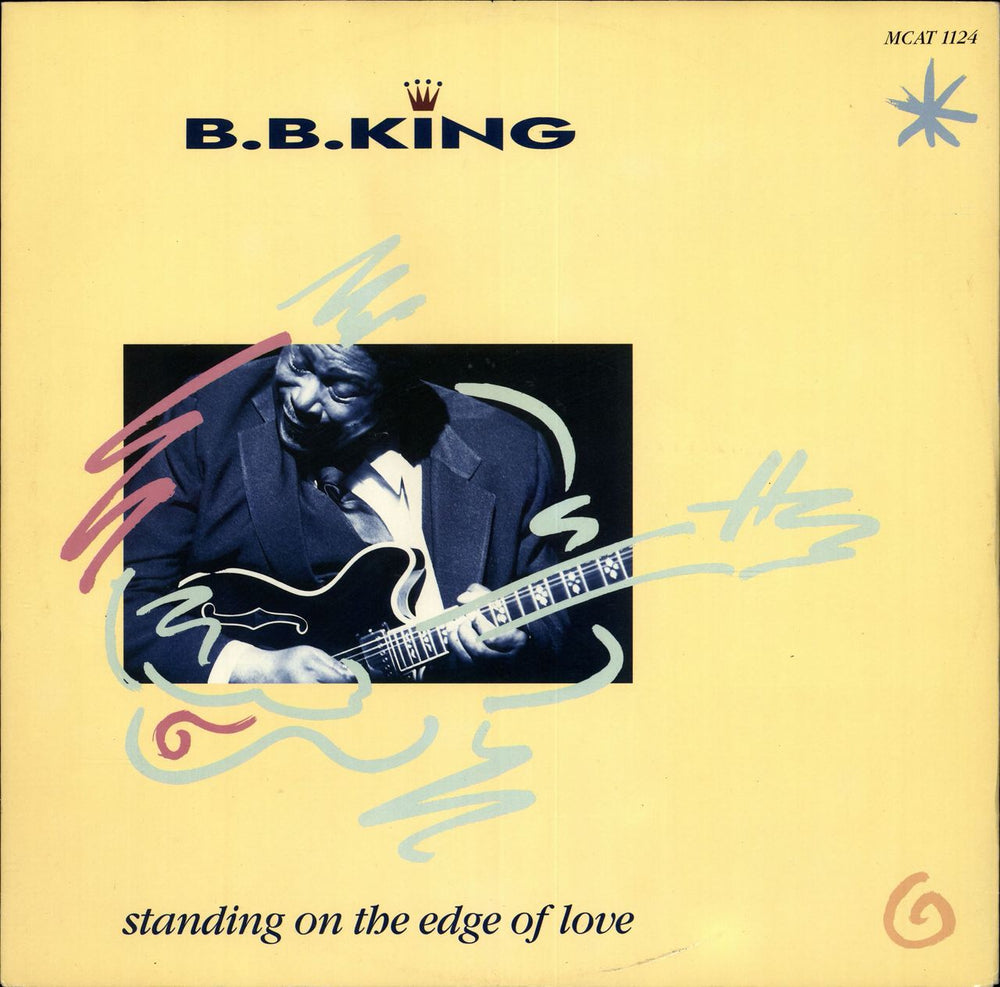 B B King Standing On The Edge Of Love UK 12" vinyl single (12 inch record / Maxi-single) MCAT1124