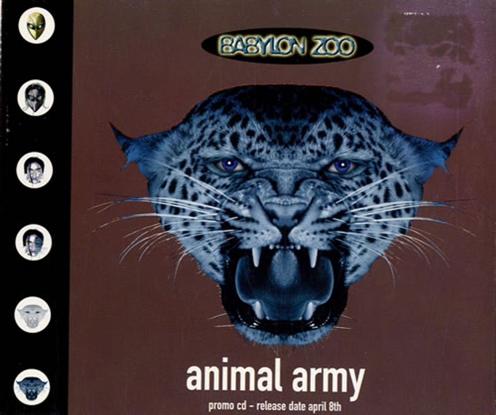 Babylon Zoo Animal Army UK Promo CD single (CD5 / 5") CDEMDJ425