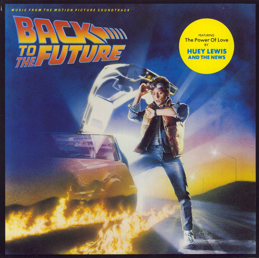 Back To The Future Back To The Future German vinyl LP album (LP record) 252 334-1