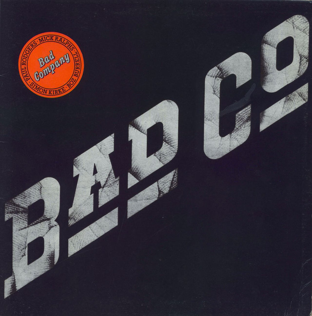 Bad Company Bad Company - 1st - Stickered Australian vinyl LP album (LP record) L35187