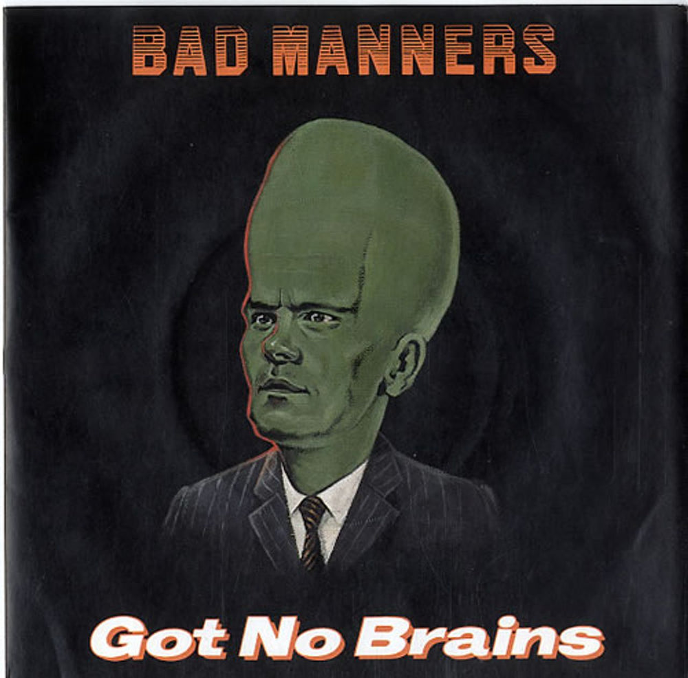 Bad Manners Got No Brains UK 7" vinyl single (7 inch record / 45) MAG216