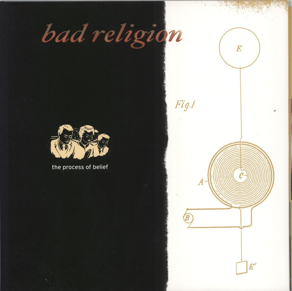 Bad Religion The Process Of Belief UK vinyl LP album (LP record) 6635-1