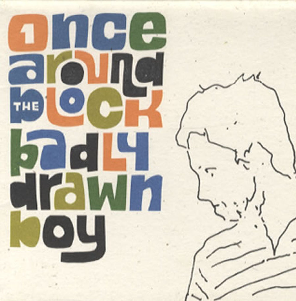 Badly Drawn Boy Once Around The Block UK CD single (CD5 / 5") TNXL003CD
