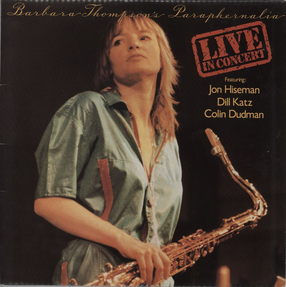 Barbara Thompson Live In Concert - EX UK 2-LP vinyl record set (Double LP Album) MCSP309