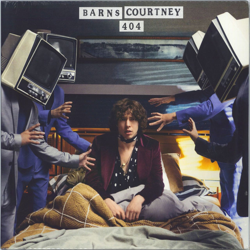 Barns Courtney 404 - Burgundy Vinyl - Sealed UK vinyl LP album (LP record) VX3230