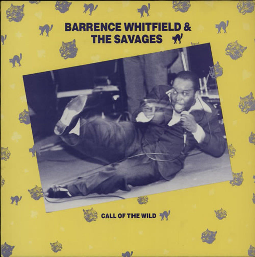 Barrence Whitfield Call Of The Wild UK vinyl LP album (LP record) REUM1029