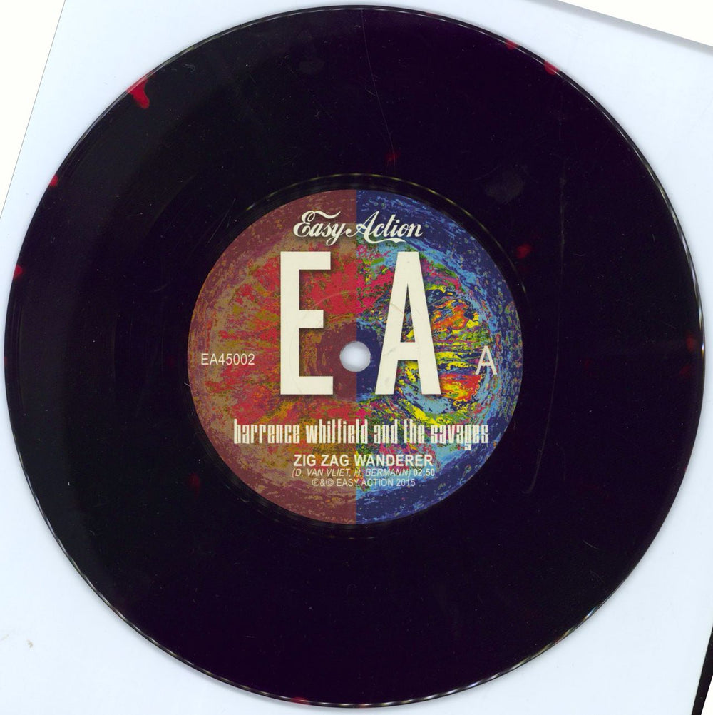 Barrence Whitfield Zig Zag Wanderer / I've Got Levitation UK 7" vinyl single (7 inch record / 45) B-407ZI777473