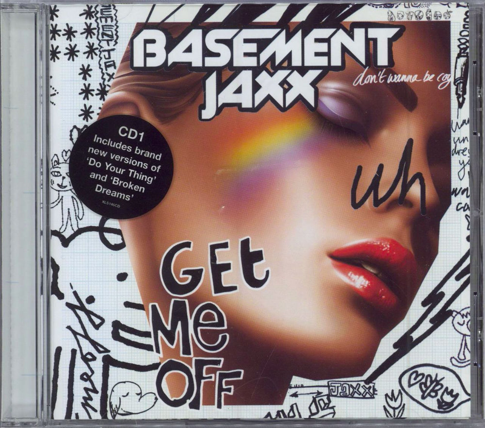 Basement Jaxx Get Me Off - 2-CD set UK 2-CD single set (Double CD single) XLS146CD/2