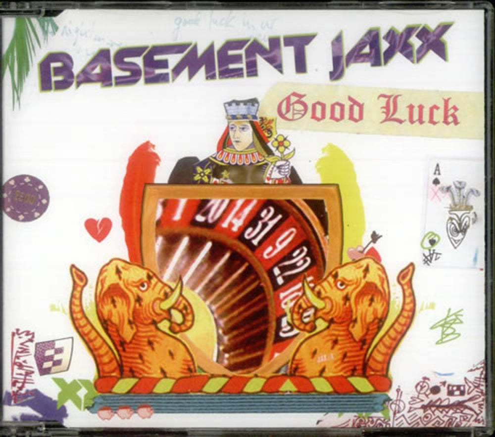 Basement Jaxx Good Luck UK CD single (CD5 / 5") XLS178CD