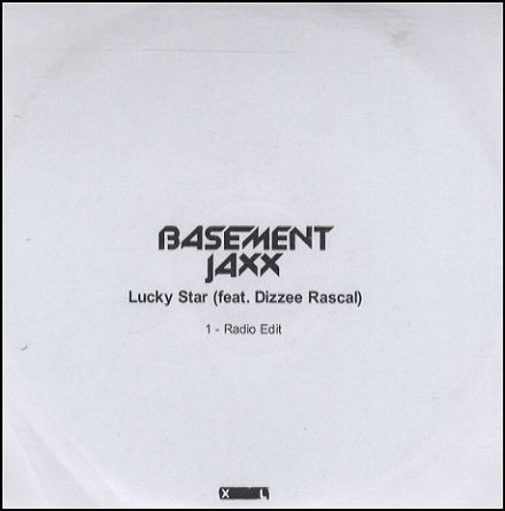 Basement Jaxx Lucky Star - 1 track UK Promo CD-R acetate CD-R ACETATE