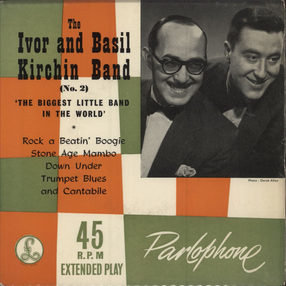 Basil Kirchin The Ivor & Basil Kirchin Band (No. 2) - The Biggest Little Band In The World EP UK 7" vinyl single (7 inch record / 45) GEP8569