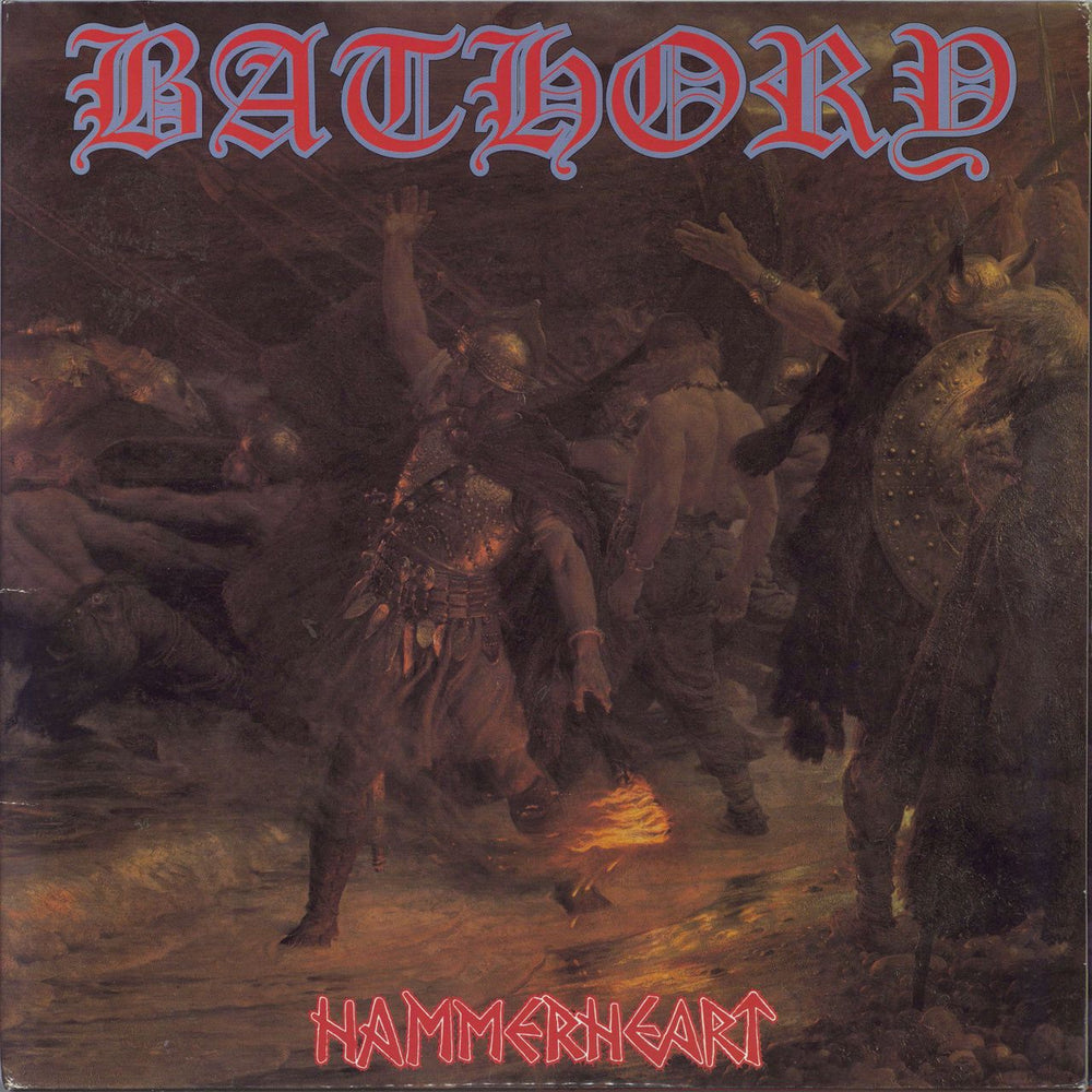 Bathory Hammerheart - gatefold - EX German vinyl LP album (LP record) N0153-1