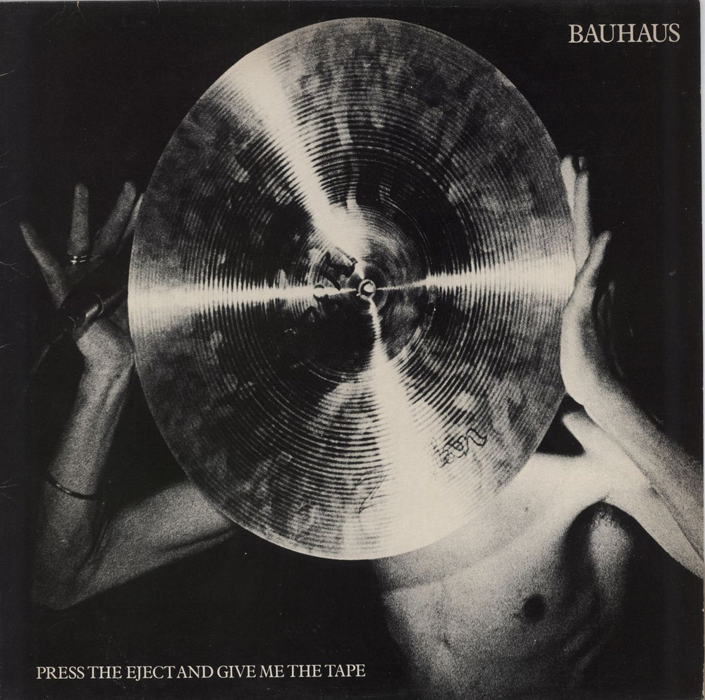 Bauhaus Press The Eject & Give Me The Tape + Poster UK vinyl LP album (LP record) BEGA38