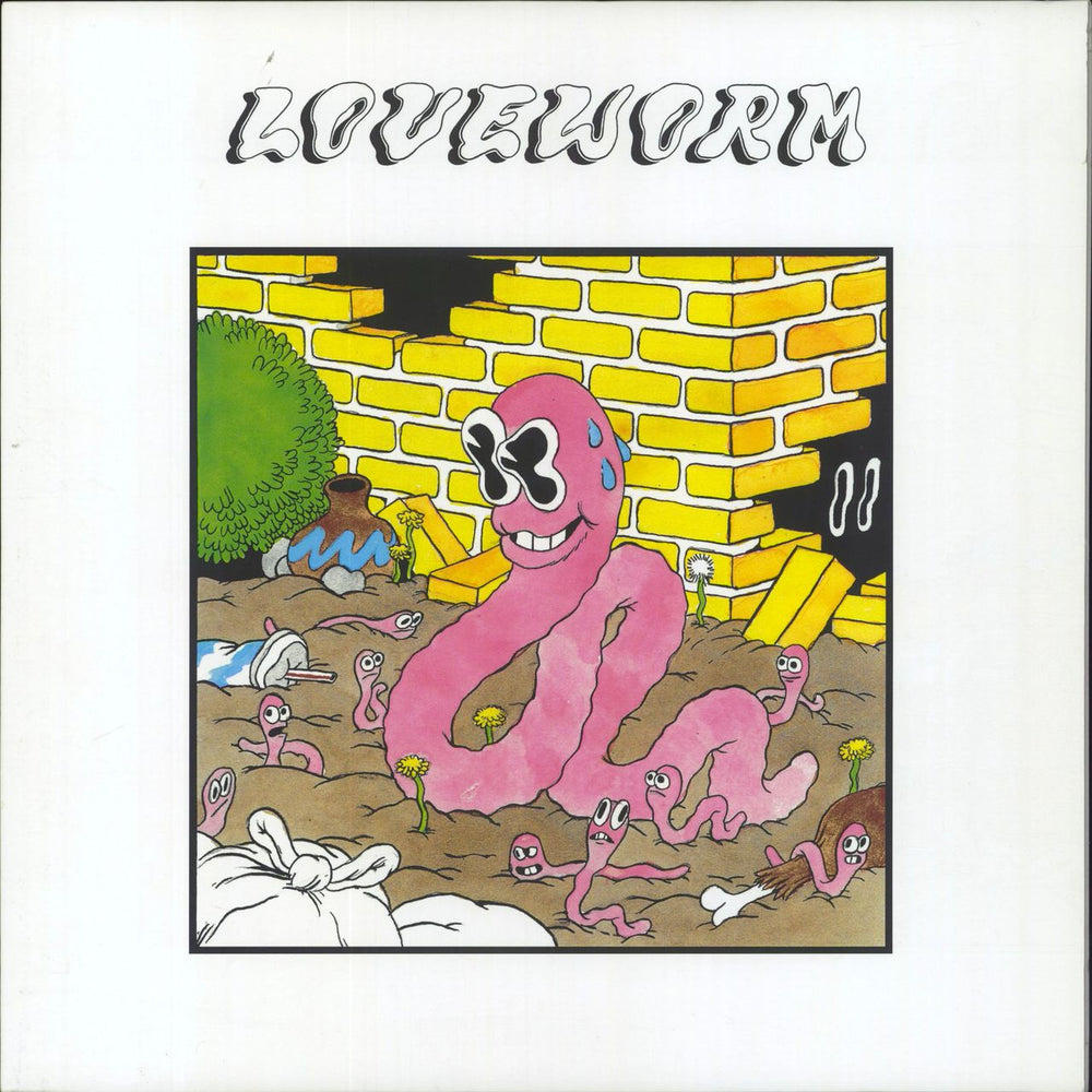 Beabadoobee Loveworm - Pink Vinyl US 12" vinyl single (12 inch record / Maxi-single) DH00577