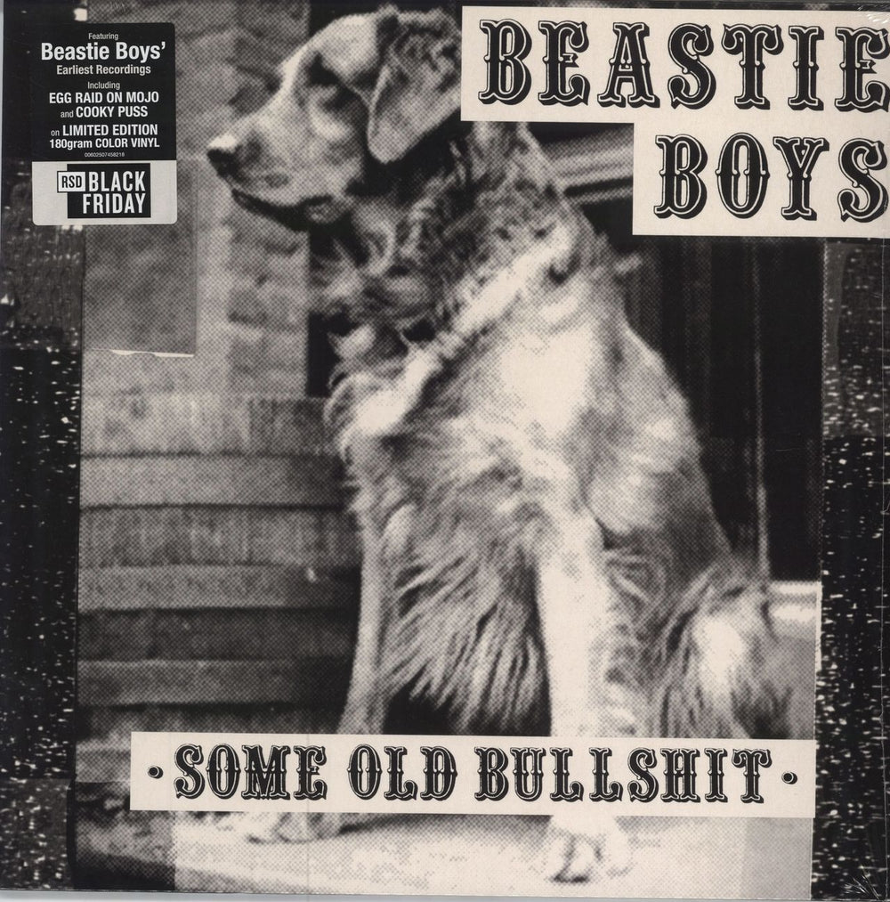 Beastie Boys Some Old Bullshit - RSD 2020 - White Vinyl UK vinyl LP album (LP record) 00602507458218