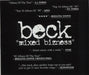 Beck Mixed Bizness UK Promo CD single (CD5 / 5") 497259-2