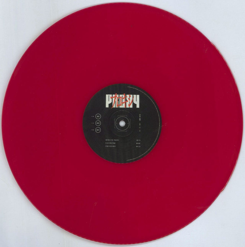 Being As An Ocean Proxy: An A.n.i.m.o. Story - Red (Translucent) UK 2-LP vinyl record set (Double LP Album) QXL2LPR819473