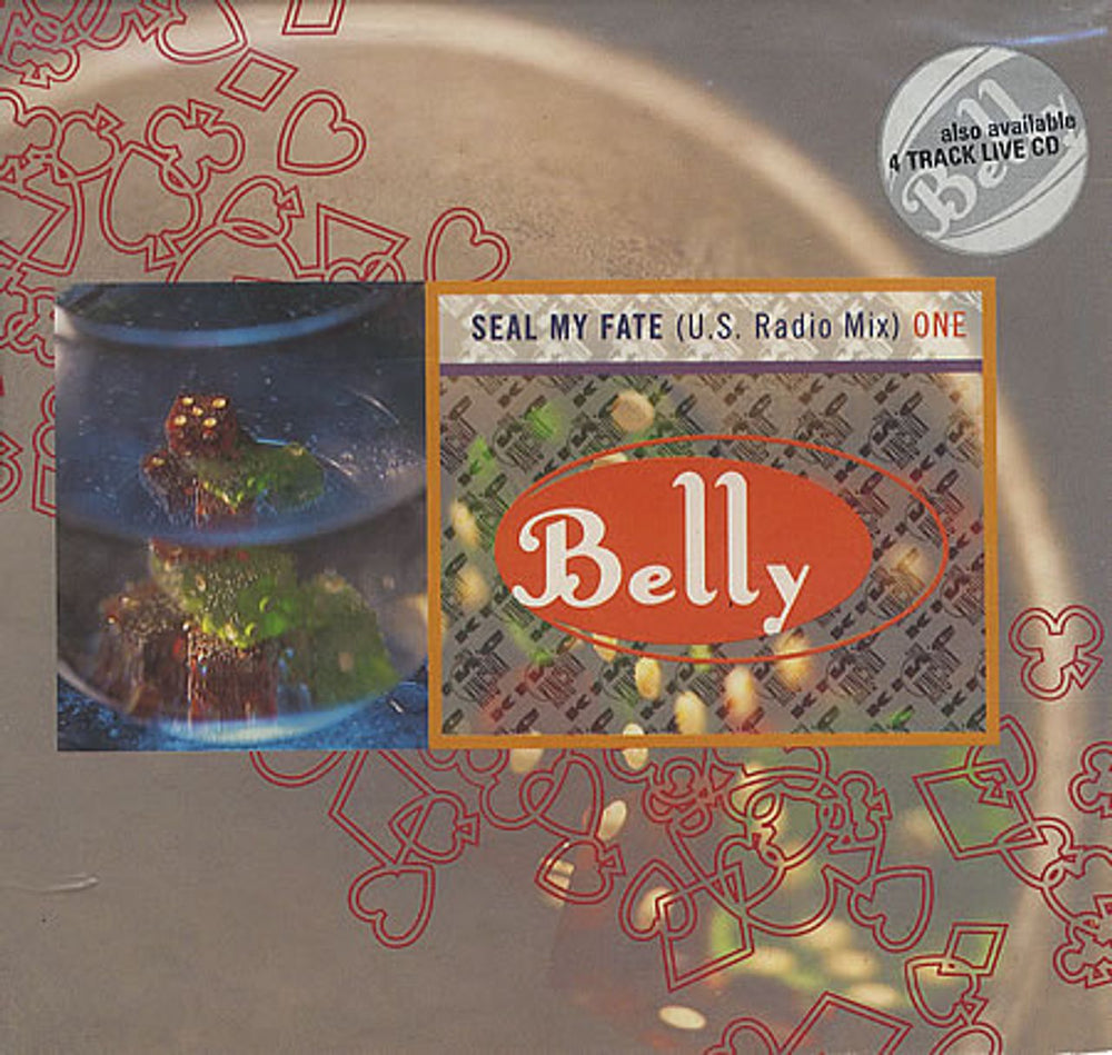 Belly Seal My Fate - Studio UK CD single (CD5 / 5") BAD5007CD