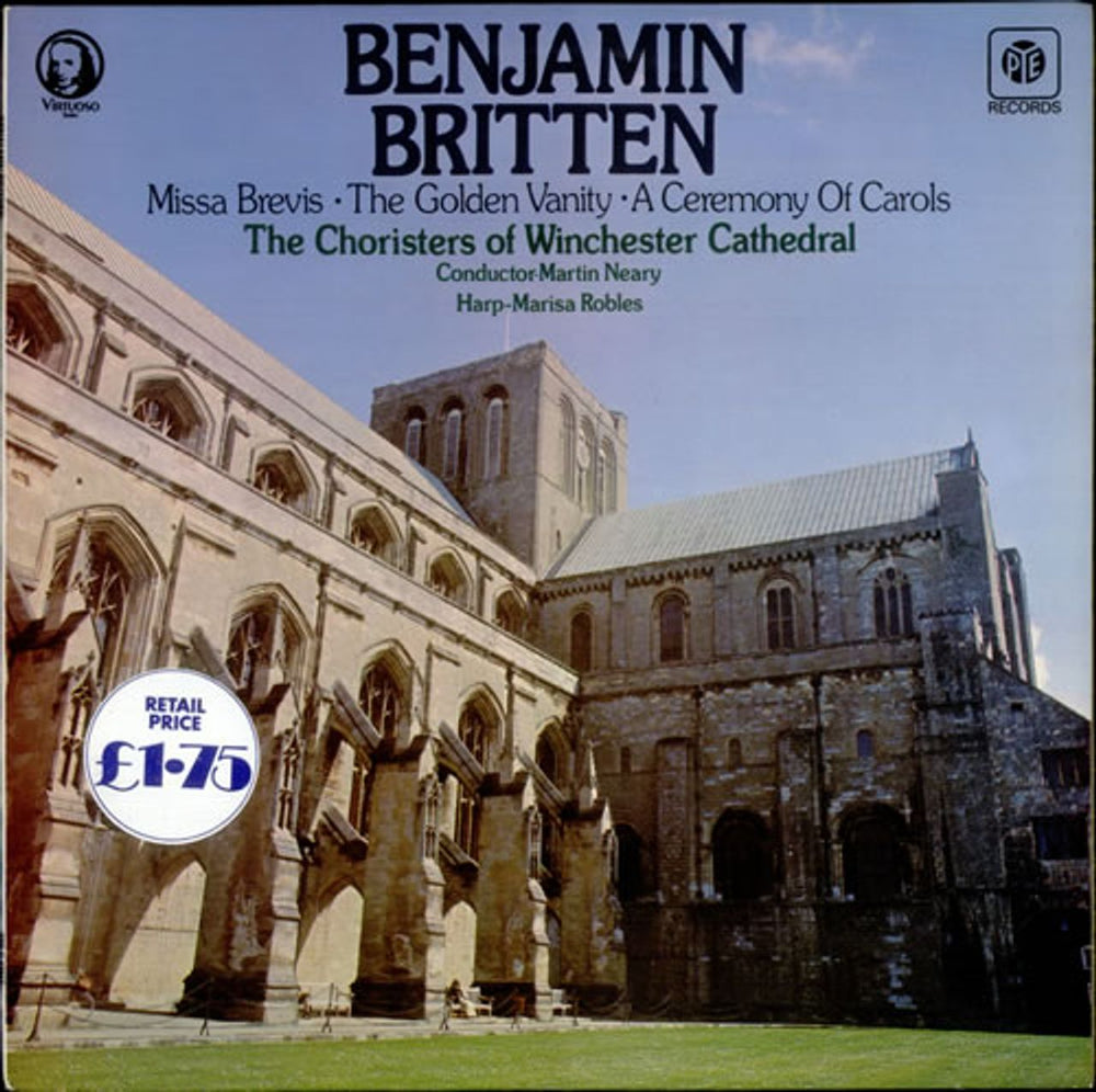 Benjamin Britten Missa Brevis, The Golden Vanity & A Ceremony of Carols UK vinyl LP album (LP record) TPLS13065